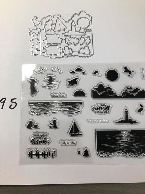 Stempels 95, Hobby en Vrije tijd, Stempelen, Zo goed als nieuw, Clearstamp, Ophalen of Verzenden