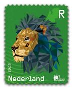 NL crypto zegel 2 - groen met NFT, Na 1940, Verzenden, Postfris