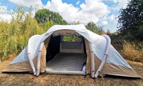 Air Seconds 4.2  opblaasbare tent, snel op te zetten. 4 pers, Caravans en Kamperen, Tenten, tot en met 4, Zo goed als nieuw, Ophalen of Verzenden
