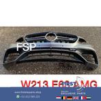W213 E63 AMG Voorbumper COMPLEET bumper origineel Mercedes E, Gebruikt, Voor, Mercedes-Benz, Ophalen of Verzenden