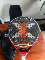 Nox AT.10 Genius 18K Padelracket, Sport en Fitness, Padel, Ophalen of Verzenden, Gebruikt, Padelracket