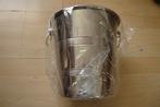 NIEUW RVS CHAMPAGNE EMMER KOELER met ringen, Ophalen of Verzenden, Nieuw