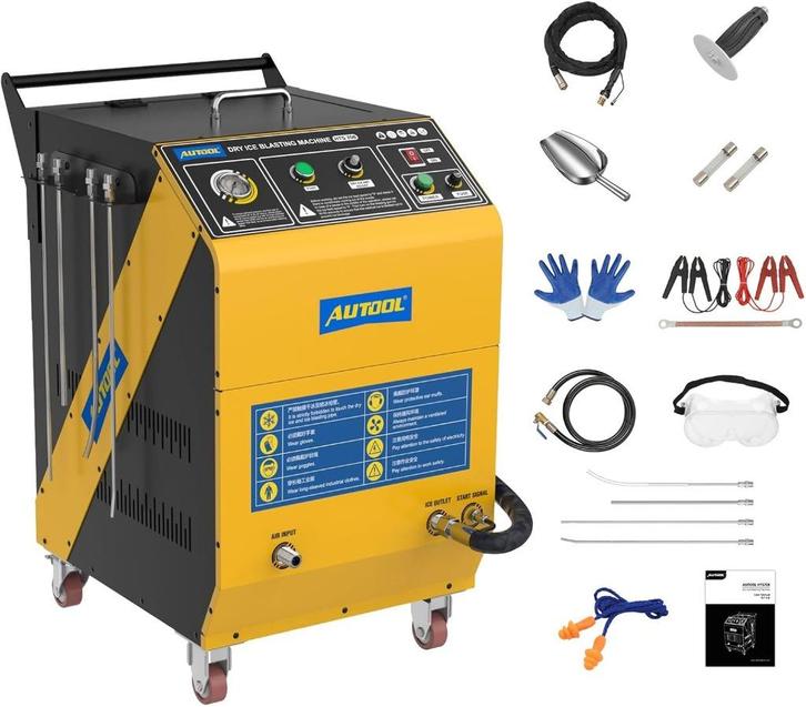 Droogijs reinigings machine Droogijs straal apparaat, Auto diversen, Autogereedschap, Nieuw, Verzenden