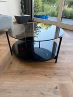 Retro salontafel, Ophalen, 50 tot 100 cm, Rond, Zo goed als nieuw