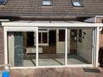Schuifpui met dak, Ophalen, 225 cm of meer, Aluminium, Zo goed als nieuw