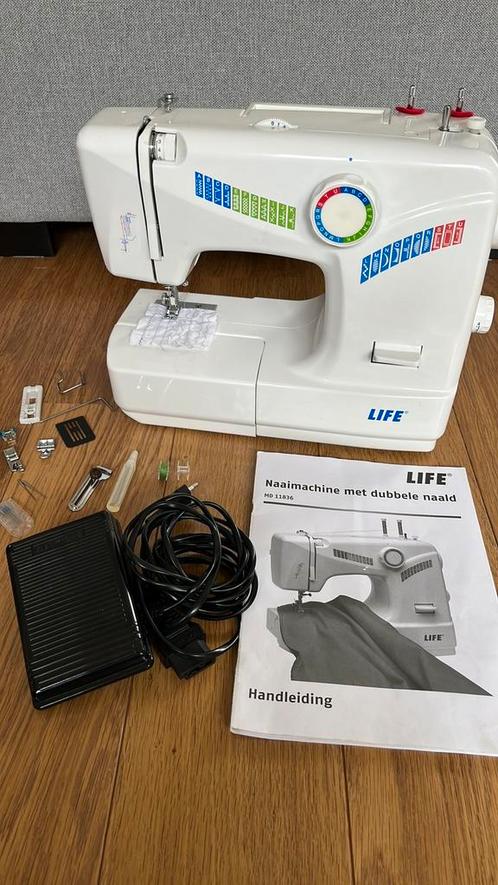 Naaimachine life zgan, Hobby en Vrije tijd, Naaimachines en Toebehoren, Zo goed als nieuw, Ophalen of Verzenden