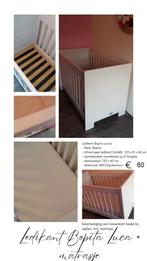 Bopita Lucca Ledikant 120x60 + Matras, Ophalen, Gebruikt, Ledikant