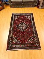 Perzisch Handgeknoopt Hamadan Tapijt. Prachtige kleuren!, 100 tot 150 cm, Perzisch, Ophalen of Verzenden, Zo goed als nieuw