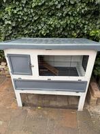 Ferplast konijnenhok, Dieren en Toebehoren, Knaagdieren en Konijnen | Hokken en Kooien, Ophalen, Gebruikt, 90 cm of meer, Konijn