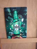 Vintage metalen bord Heineken 30x20cm. Leuk voor de mancave!, Huis en Inrichting, Ophalen of Verzenden, Nieuw, Minder dan 50 cm
