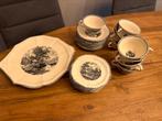 Societe ceramique maestricht landschap oud servies, Antiek en Kunst, Antiek | Servies compleet, Ophalen of Verzenden