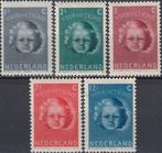 Nederland - 1945 - Kinderzegels -  NVPH-444 t/m NVPH-448 - P, Verzenden, Na 1940, Postfris
