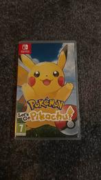 Lets go pikachu switch, Avontuur en Actie, 2 spelers, Ophalen of Verzenden, Zo goed als nieuw