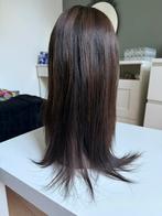 Human hair wig, Sieraden, Tassen en Uiterlijk, Uiterlijk | Haarverzorging, Ophalen of Verzenden, Zo goed als nieuw, Pruik of Haarverlenging