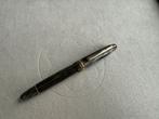 Montblanc Masterpiece green striated celluloid 142 vulpen, Ophalen, Zo goed als nieuw, Vulpen, Mont Blanc
