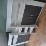 Halfhoogslaper met uitschuifbaar bureau en kast, Kinderen en Baby's, Kinderkamer | Stapelbedden en Hoogslapers, Ophalen, Zo goed als nieuw