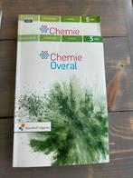Chemie Overal 5 VWO - 5e Editie + Uitwerkingen, Ophalen of Verzenden, Zo goed als nieuw, VWO, Scheikunde