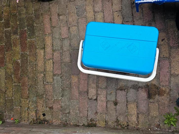 Koelbox met koelelementen, Caravans en Kamperen, Koelboxen, Gebruikt, Koelbox, Koelelement, Ophalen