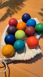 Grimm's houten regenboog ballen in zakje, Ophalen of Verzenden, Zo goed als nieuw, Overige typen