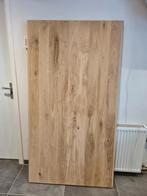 Massief eiken tafelblad (180x98x5,5), Ophalen, Teakhout, 50 tot 100 cm, Vijf personen of meer