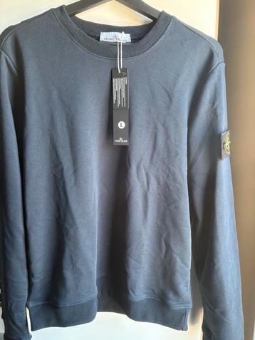 Stone Island Sweatshirt – Navy Blauw (maat L) beschikbaar voor biedingen