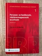 Personen- en familierecht, relatievermogensrecht en erfrecht, Ophalen of Verzenden, Nieuw