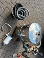 Te koop rvs zwembad zandfilter toebehoren met spoelfunctie, Tuin en Terras, Zwembad-toebehoren, Ophalen of Verzenden, Zo goed als nieuw