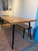 Dutchbone Alagon 200 cm walnoot Eettafel set Dining + bankje, Huis en Inrichting, Tafels | Eettafels, Ophalen, 50 tot 100 cm, Zo goed als nieuw