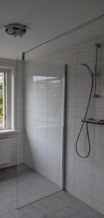 Glazen douchewand, Doe-het-zelf en Verbouw, Sanitair, Ophalen, Gebruikt, Glas, Douche