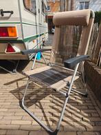 Quechua Campingstoel met Hoofdsteun, Ophalen, Gebruikt, Campingstoel