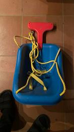 Kinderschommel met touw en veiligheidsgordel, Ophalen of Verzenden, Gebruikt, Schommel, Aanbouwonderdeel