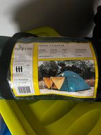 Groene Tent met Gele Luifel - Euro-Line West 2 East II, Ophalen of Verzenden, Gebruikt, Tot en met 3