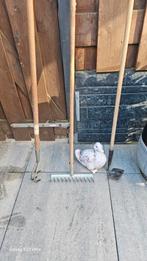 Tuingereedschap Set - Hark, Cultivator, Schoffel, Ophalen of Verzenden, Gebruikt, Hark