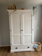 Complete landelijke kinderkamer (ledikant, commode en kast), Gebruikt, 70 tot 85 cm, Lattenbodem, 140 tot 160 cm