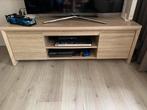 Houten televisie meubel 140x48x39, Huis en Inrichting, Ophalen, Zo goed als nieuw, 75 cm of meer, Rechthoekig