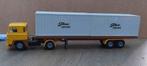 Scania Tekno Container. BIEDEN, Hobby en Vrije tijd, Modelauto's | 1:50, Ophalen of Verzenden, Zo goed als nieuw, Bus of Vrachtwagen