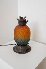 Vintage pate de verre ananaslampje, Antiek en Kunst, Antiek | Lampen, Ophalen of Verzenden
