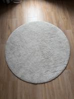 Ikea Stoense vloerkleed laagpollig ecru 130cm, Ophalen, Rond, Nieuw, Crème