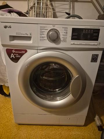 LG Wasmachine 8kg beschikbaar voor biedingen