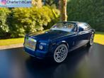 Kyosho 1/18 Rolls-Royce Phantom Coupe Blue Metallic, Hobby en Vrije tijd, Modelauto's | 1:18, Ophalen of Verzenden, Nieuw, Auto