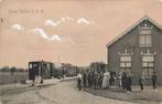 Strijen Station RTM met stoomtram M7442, Verzamelen, Ophalen, 1920 tot 1940, Gelopen, Zuid-Holland
