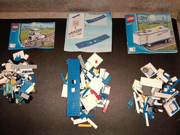 Lego City 60044 Mobiel Politie Commando, Kinderen en Baby's, Speelgoed | Duplo en Lego, Gebruikt, Lego, Complete set, Ophalen of Verzenden