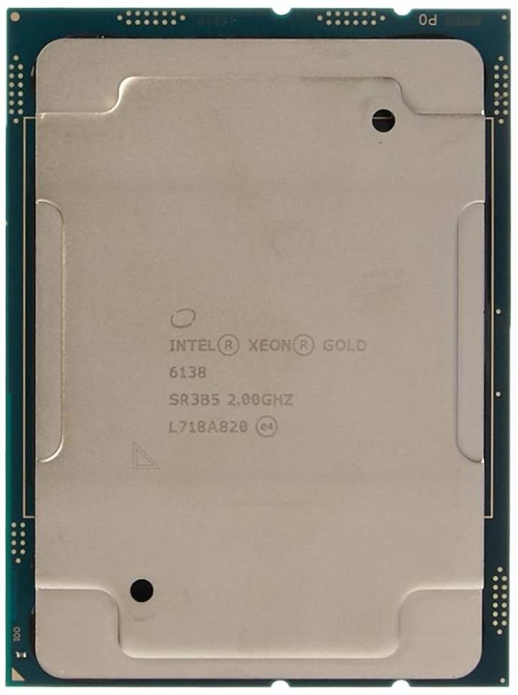 Intel Xeon Gold 6138, Computers en Software, Processors, Zo goed als nieuw, Overige, 2 tot 3 Ghz, Ophalen of Verzenden