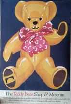 Teddy Bear Museum, museumposter uit de 80/90er jaren, Verzamelen, Posters, Rechthoekig Staand, Ophalen of Verzenden, Zo goed als nieuw