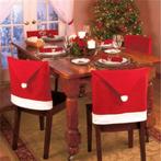 Mega Kerstmuts stoelen - feestachtig decoratie!, Diversen, Kerst, Ophalen of Verzenden, Nieuw
