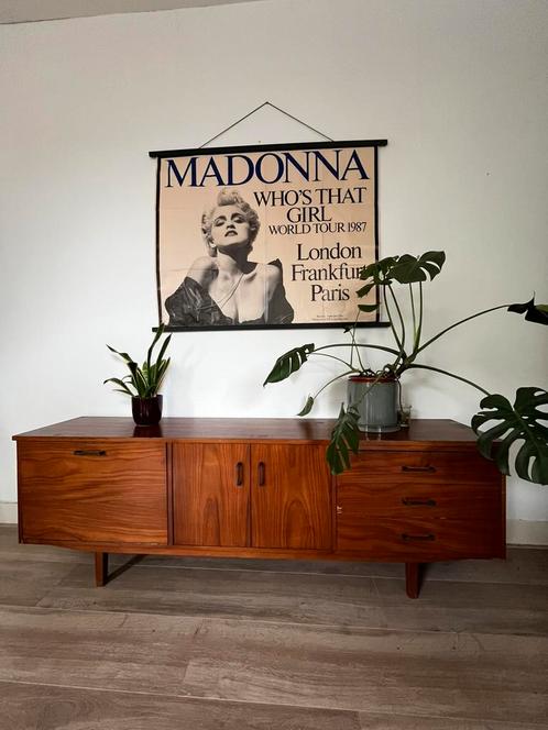 Vintage dressoir | lowboard | wandkast, Huis en Inrichting, Kasten | Dressoirs, Gebruikt, 150 tot 200 cm, 25 tot 50 cm, Met lade(s)
