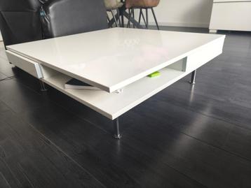 Salontafel wit te Koop! beschikbaar voor biedingen