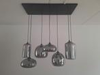 Hanglamp Jayden uit de COCOmaison collectie, rookglas, 50 tot 75 cm, Ophalen of Verzenden, Zo goed als nieuw, Glas