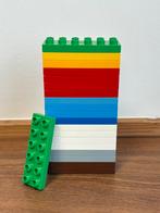 Duplo plat blok 2x6 nops 20 stuks, Ophalen of Verzenden, Zo goed als nieuw, Complete set, Duplo