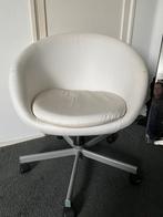 Gratis witte bureaustoel, Huis en Inrichting, Ophalen, Gebruikt, Wit, Bureaustoel